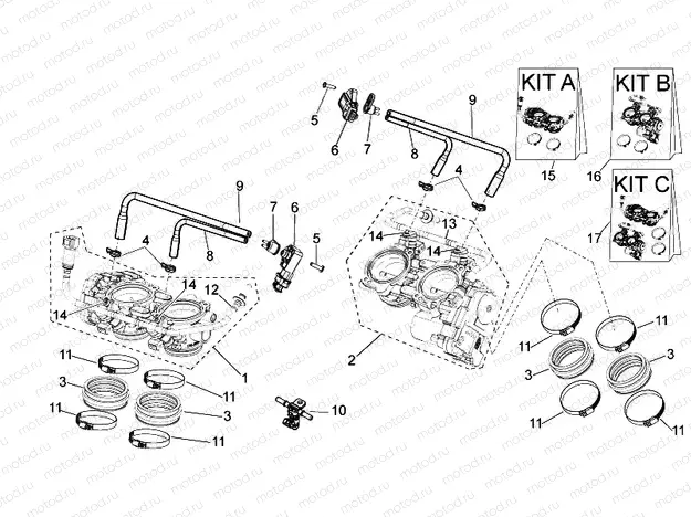 Throttle body