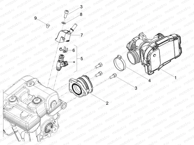 Throttle body