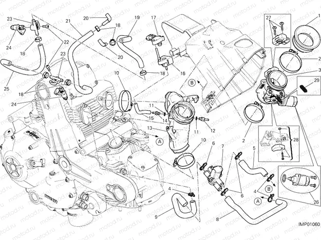 THROTTLE BODY [CPT:D35;MOD:SCR800CR]