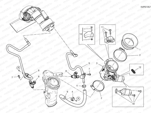 THROTTLE BODY [CPT:D35;MOD:SCR800UM]