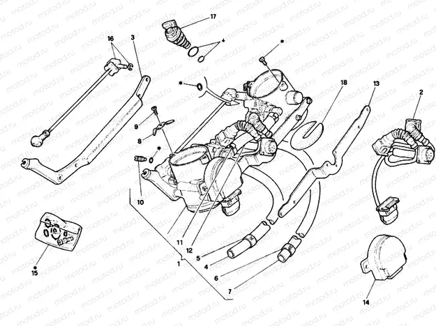 THROTTLE BODY » INTAKE, CARBURETTOR