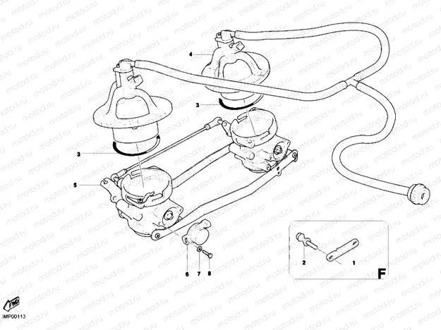 THROTTLE BODY » INTAKE, CARBURETTOR