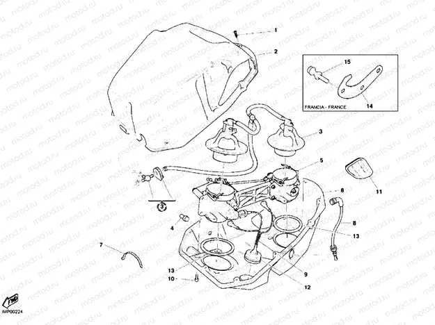THROTTLE BODY » INTAKE, CARBURETTOR