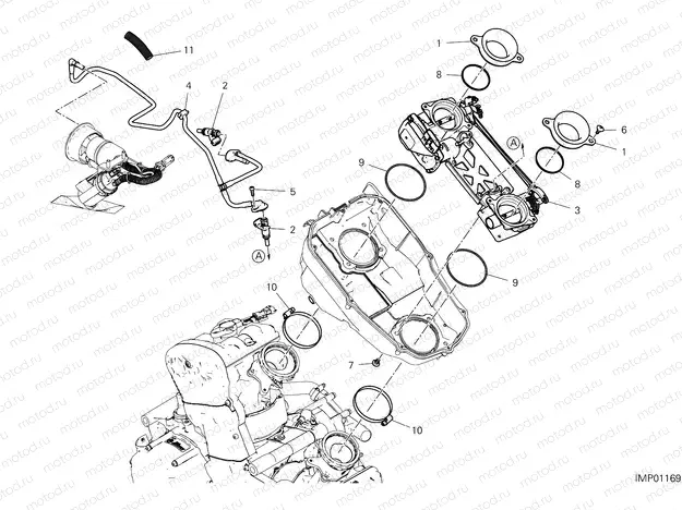 THROTTLE BODY [MOD:HYM 950]