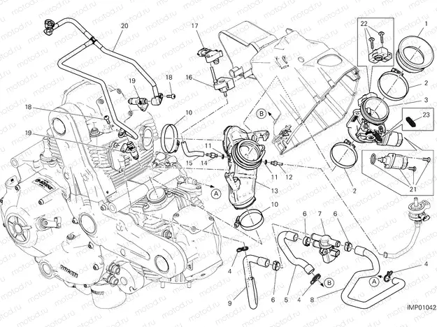 THROTTLE BODY [MOD:M 797]