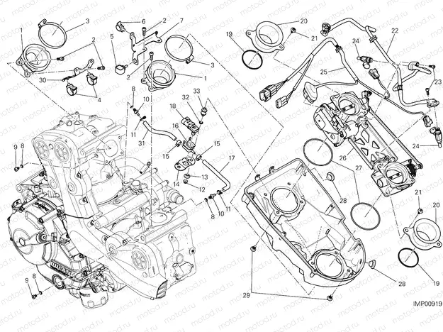THROTTLE BODY [MOD:M821 STR;XST:AUS,EUR,FRA,JAP]