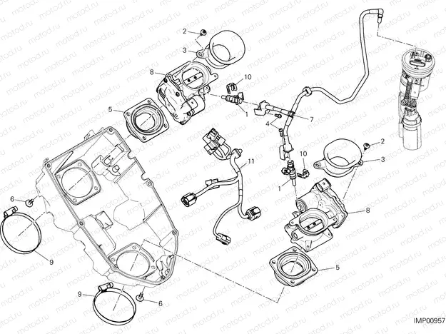 THROTTLE BODY [MOD:MS1200PP]