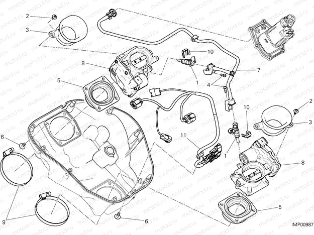 THROTTLE BODY [MOD:XDIAVEL]