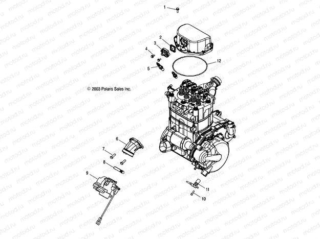 THROTTLE BODY MOUNTING - A04CH68AP/AQ/AU/CU (4987468746D07) | THROTTLE BODY MOUNTING - A04CH68AP/AQ/AU/CU (4987468746D07)