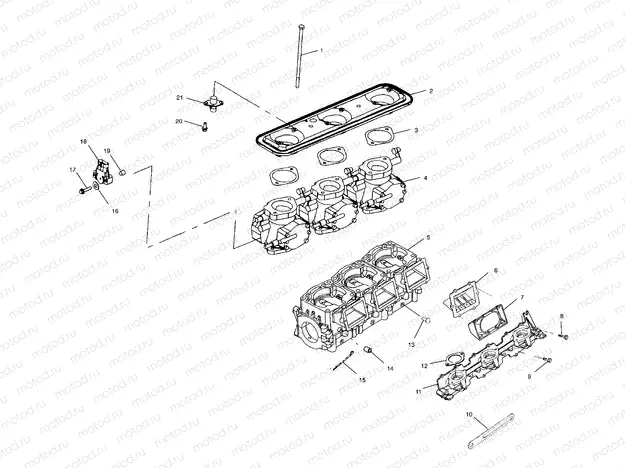 THROTTLE BODY - W015098D (4964876487C003) | THROTTLE BODY - W015098D (4964876487C003)