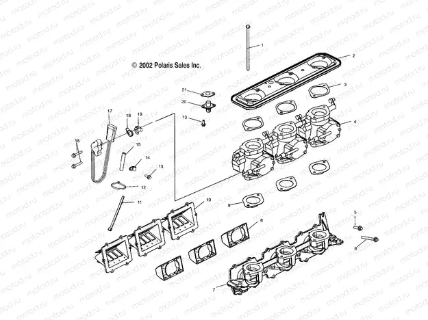 THROTTLE BODY - W035098CA/W035098IA (4981028102C03) | THROTTLE BODY - W035098CA/W035098IA (4981028102C03)