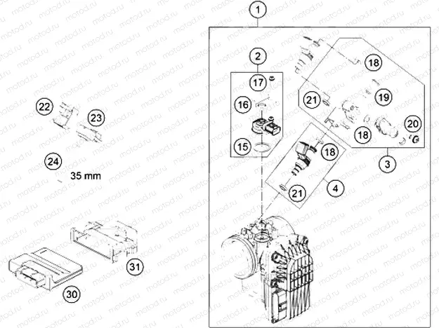 THROTTLE BODY|Engine|41