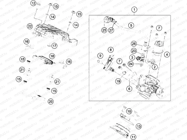 THROTTLE BODY|Engine|41