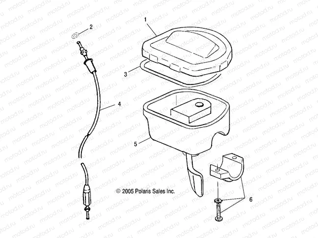 THROTTLE CONTROL/THROTTLE CABLE - A07CA32AA (4999202939920293B03) | THROTTLE CONTROL/THROTTLE CABLE - A07CA32AA (4999202939920293B03)