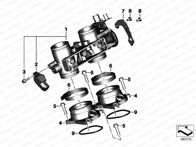THROTTLE VALVE AND ACTUATOR