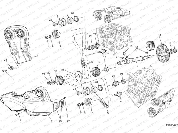 TIMING BELT [MOD:F848]