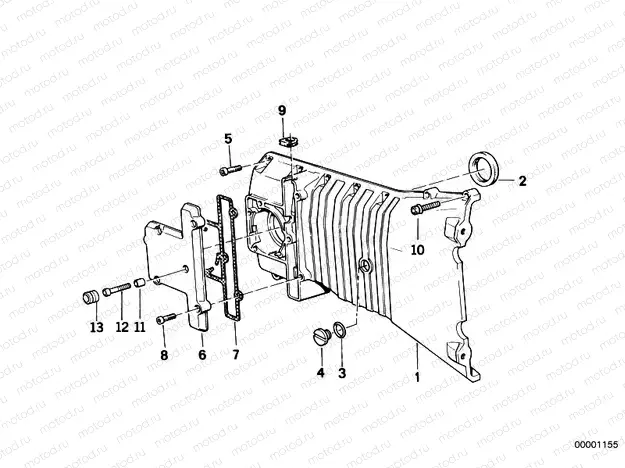 Timing case cover