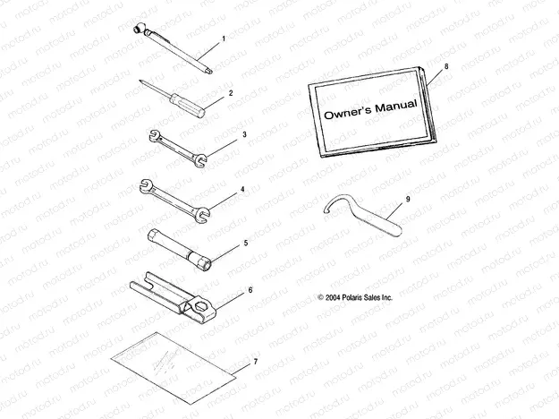 TOOL KIT - A01CH50EB (4964466446E002) | TOOL KIT - A01CH50EB (4964466446E002)