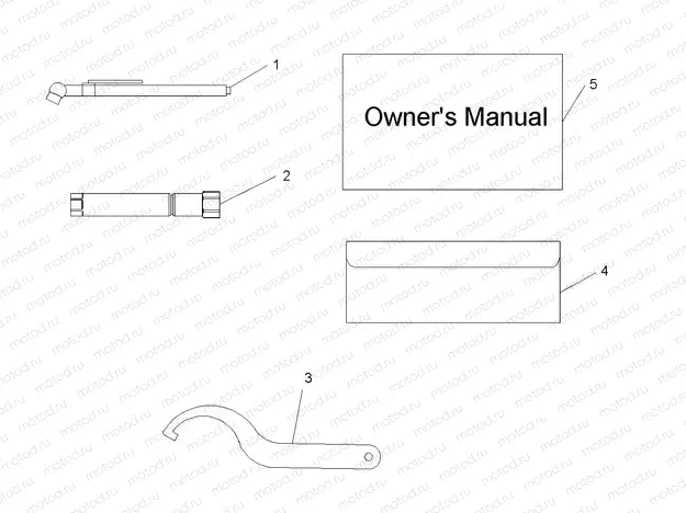 TOOL KIT - A07GP52AA/AB (49ATVTOOL07OTLW525) | TOOL KIT - A07GP52AA/AB (49ATVTOOL07OTLW525)