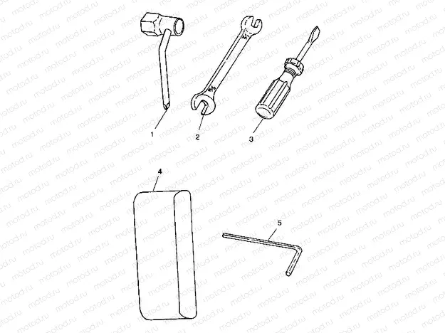TOOL KIT ASSEMBLY SL 650 B944058 (4926992699031A) | TOOL KIT ASSEMBLY SL 650 B944058 (4926992699031A)