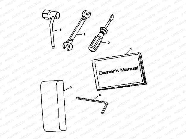 TOOL KIT - I984690 (4945114511b014) | TOOL KIT - I984690 (4945114511b014)