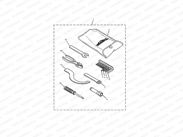 Tool Kit Single sided swingarm