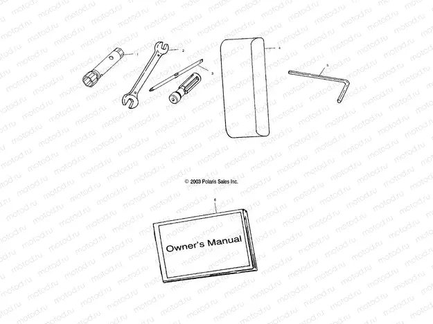 TOOL KIT - W045101CA/W045101IA (4990479047C09) | TOOL KIT - W045101CA/W045101IA (4990479047C09)