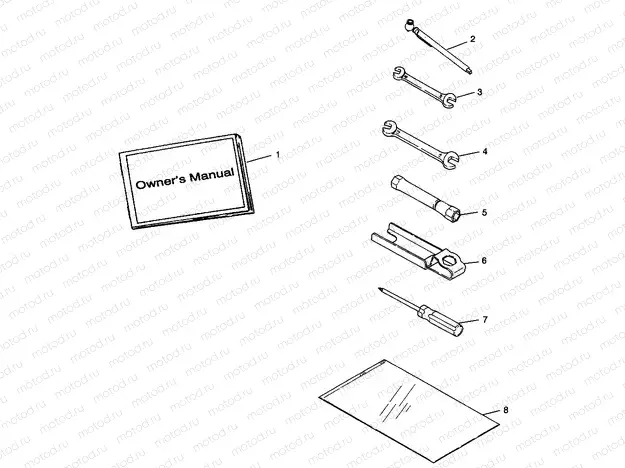 TOOL KIT - W98AA42A (4945524552C007) | TOOL KIT - W98AA42A (4945524552C007)