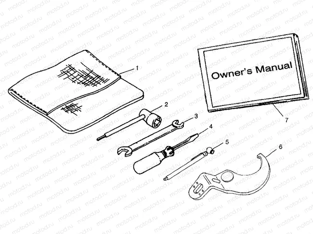 TOOL KIT - W98BC38C (4947254725d010) | TOOL KIT - W98BC38C (4947254725d010)