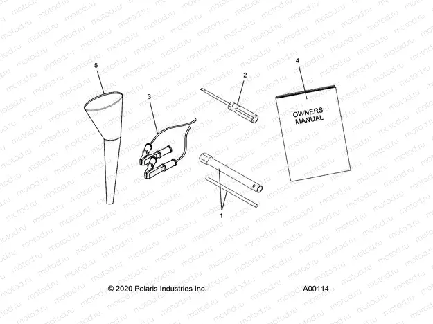 TOOLS and ACCESSORIES - P20GDGDNA (A00114) | TOOLS and ACCESSORIES - P20GDGDNA (A00114)