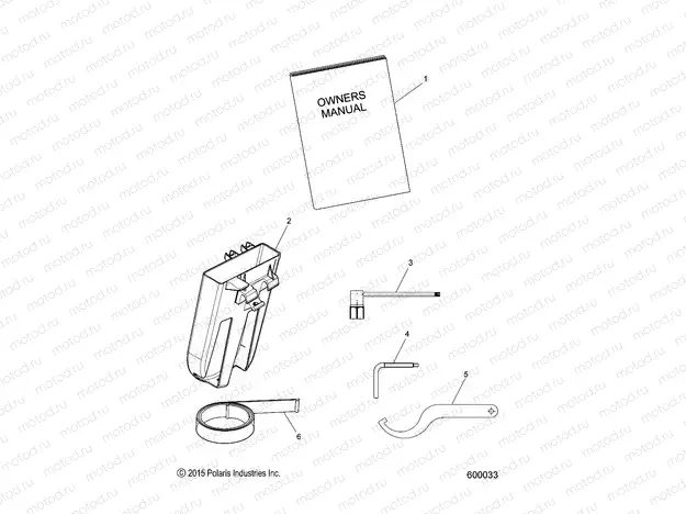 TOOLS | TOOLS, BELT HOLDER, TOOLS, and OWNERS MANUAL - S21EFT8R/EFN8R ALL OPTIONS (600033)