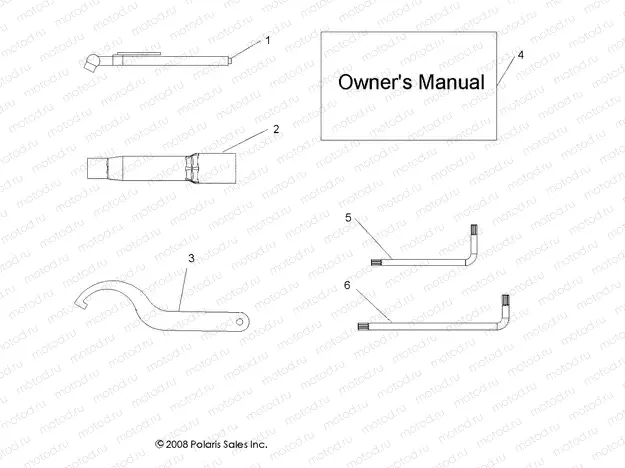 TOOLS | TOOLS, TOOL KIT - A09GJ52AA (49ATVTOOL09OUT450)