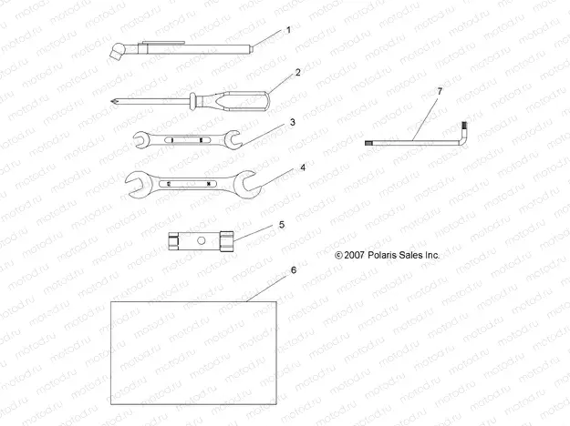 TOOLS | TOOLS, TOOL KIT - A12CF76FF (49ATVTOOL08SP800EFI)