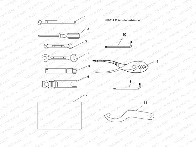 TOOLS | TOOLS, TOOL KIT - A15SDA57FH (49ATVTOOL15UTE)