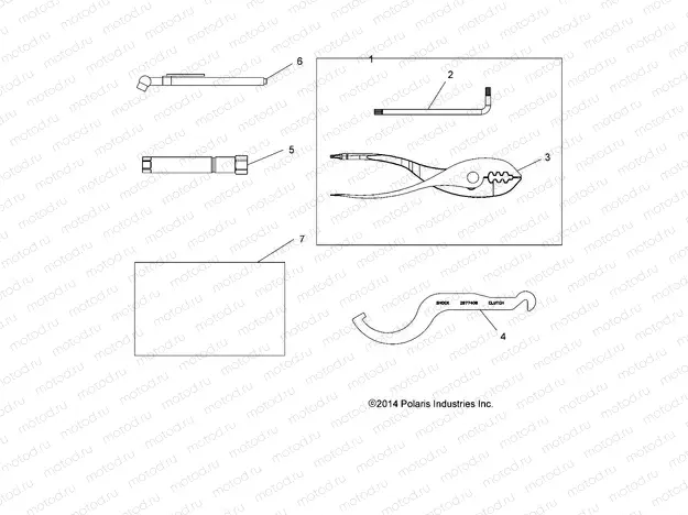 TOOLS | TOOLS, TOOL KIT - A15SHD57AC/E57AS/AM/L57AK (49ATVTOOL08SP500)
