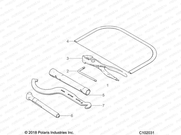 TOOLS | TOOLS, TOOL KIT - A21SWE57A1/3A1 (C102031)
