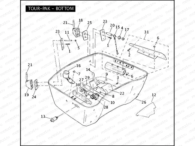 TOUR-PAK - BOTTOM