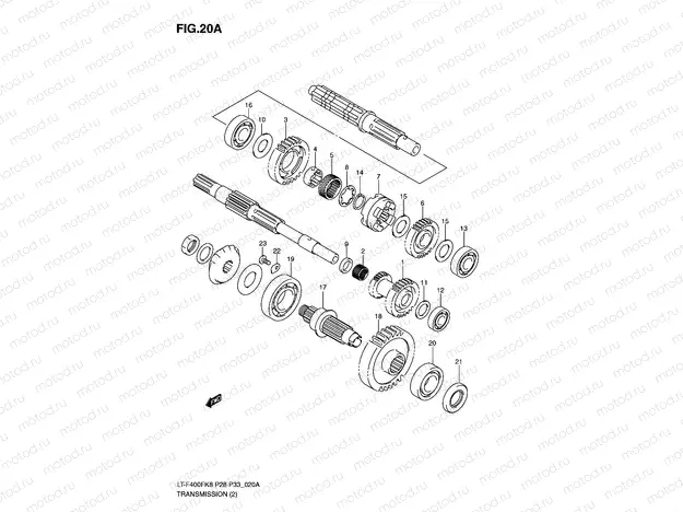 TRANSMISSION (2)(MODEL L0)