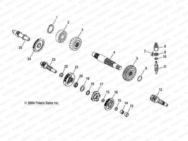 TRANSMISSION - A05PB20EA/EB/EC/ED (4999709970A14) | TRANSMISSION - A05PB20EA/EB/EC/ED (4999709970A14)