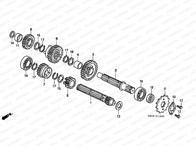 TRANSMISSION E-13 (C50P / C50T)