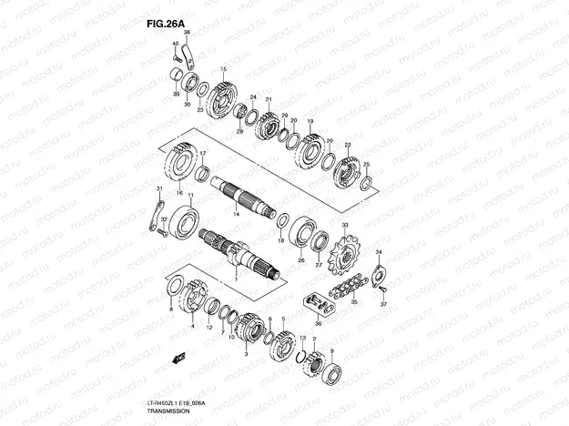 TRANSMISSION (FROM JSAAL43A B2100183)