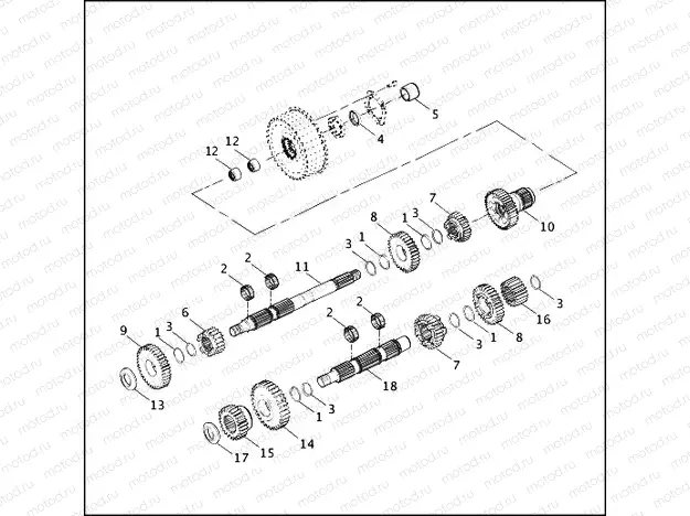 TRANSMISSION GEARS