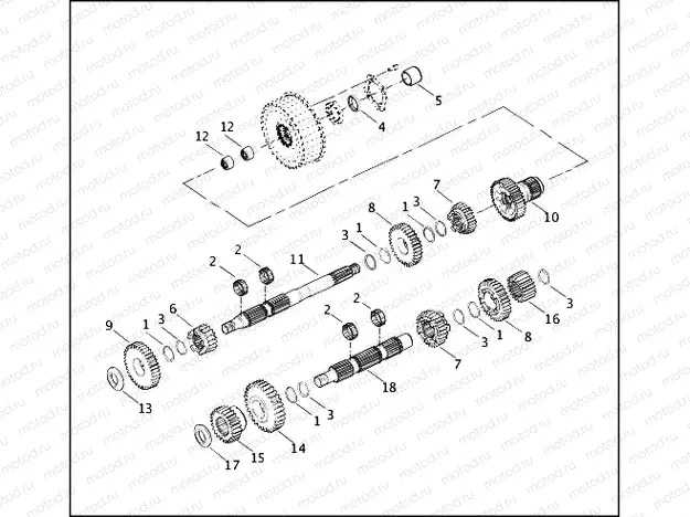 TRANSMISSION GEARS