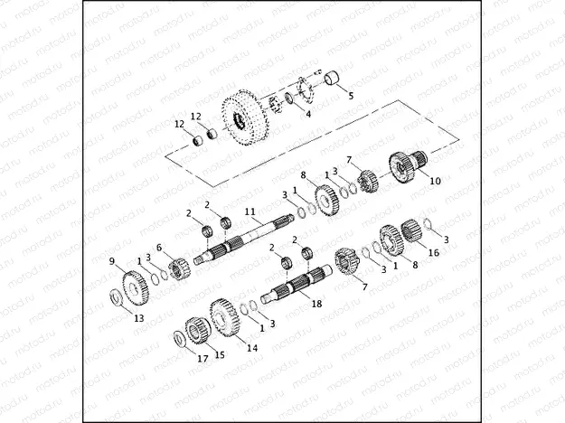 TRANSMISSION GEARS
