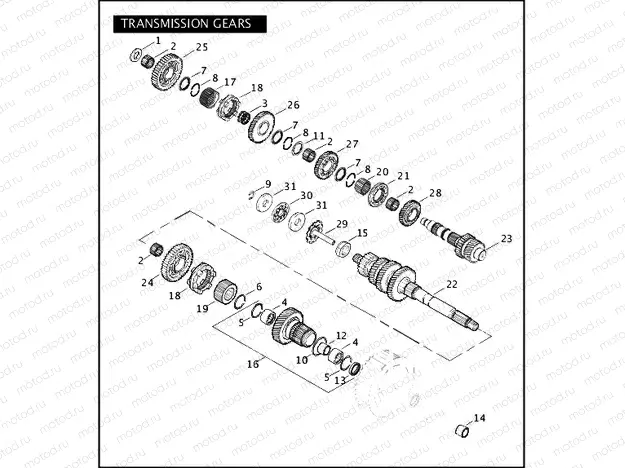 TRANSMISSION GEARS