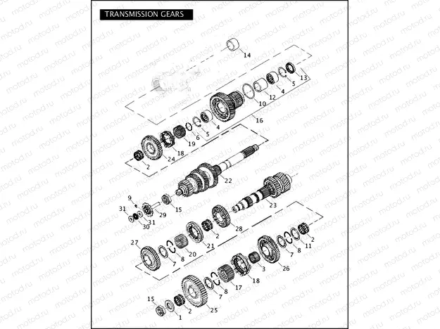 TRANSMISSION GEARS