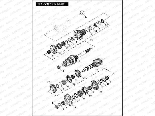 TRANSMISSION GEARS