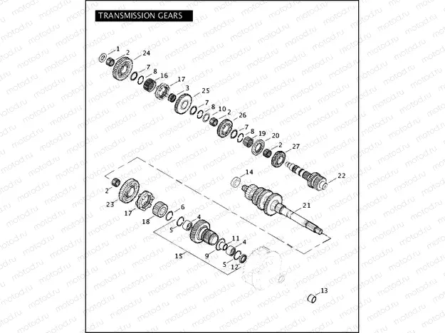 TRANSMISSION GEARS