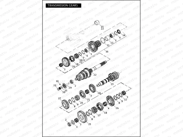TRANSMISSION GEARS