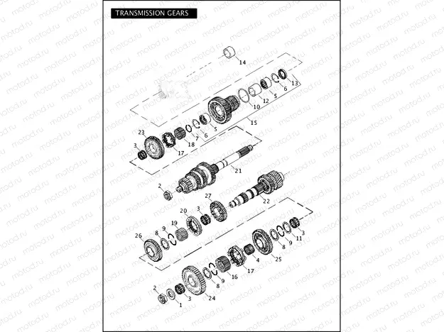 TRANSMISSION GEARS